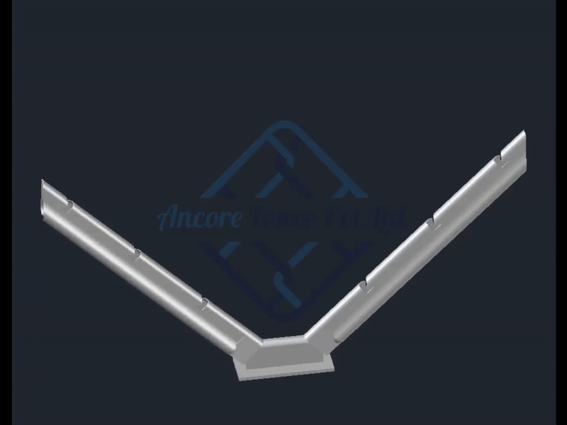 Barb Wire Arm 6 Wire Y Arm Special